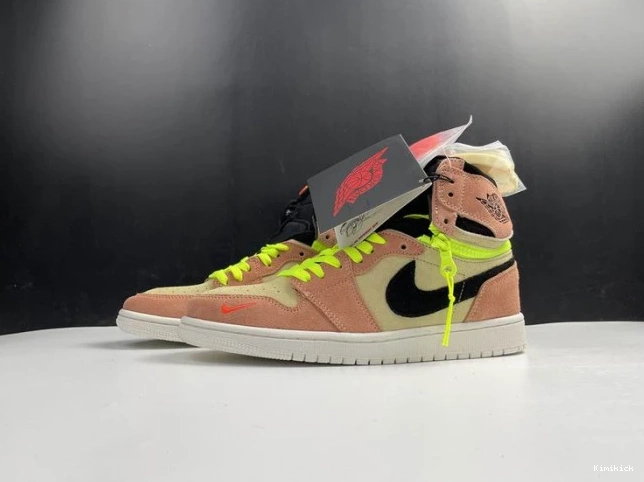 820 CW6576- Jordan Peach 1 Switch Air High HighQuality 0622